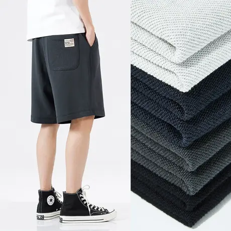 休闲运动短裤男士夏季外穿篮球五分卫裤男潮牌大码宽松直筒中裤男商品大图