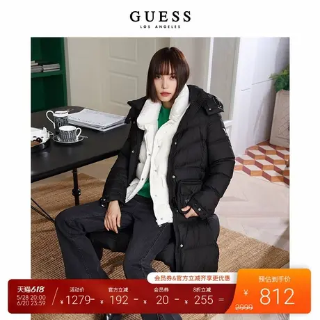 GUESS女士腰包式复古羽绒服-Q2BN16W55R0商品大图
