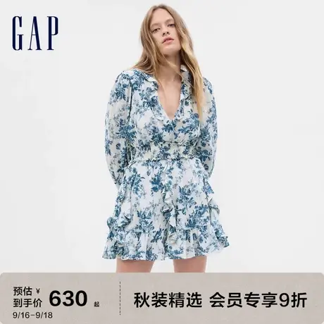 【LOVE SHACK FANCY】Gap女装秋季2023新款连衣裙792675休闲裙商品大图