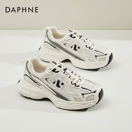 Daphne达芙妮 小个子穿搭~厚底老爹鞋女显脚小休闲运动跑步鞋女款商品大图