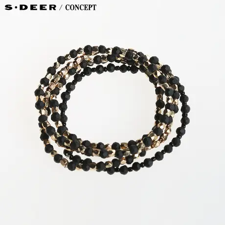 【新品】sdeer圣迪奥专柜正品女装摇滚范金属感手链S15184362图片