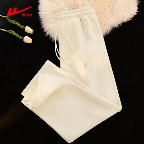 ZH回力直筒裤2025新款春秋季修身显瘦休闲百搭休闲百搭时尚裤子商品大图