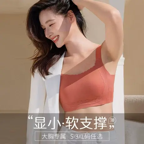 茜茜公主内衣女聚拢小胸无感提拉文胸美背胸罩上托收副乳背心图片