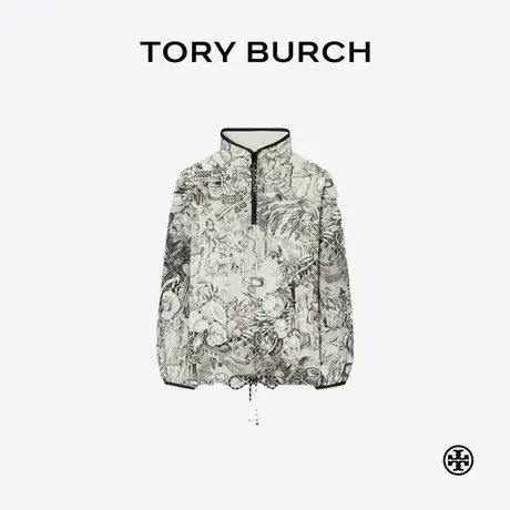 TORY BURCH 汤丽柏琦 活力系列 印花半拉链外套 174706商品大图