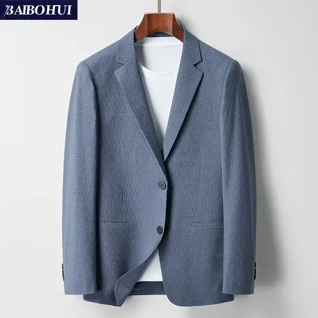 春秋薄款韩版西服单件上衣男潮流春季百搭男士休闲小西装单西外套图片