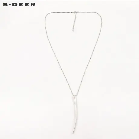 【新品】sdeer圣迪奥女士装饰吊坠项链围脖链颈链毛衣链S15484362图片