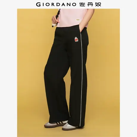 【商场同款史努比联名】佐丹奴女装户外防泼水宽松直筒裤05415045商品大图