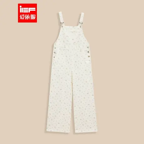 IEF/爱依服2025夏季新款韩版甜美减龄少女风休闲百搭显瘦背带裤商品大图