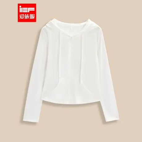 IEF/爱依服【微胖】大码女装2025夏季新款韩版简约休闲百搭外套商品大图