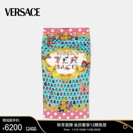 【新年礼物】 VERSACE/范思哲 女士Butterflies迷笛裙图片