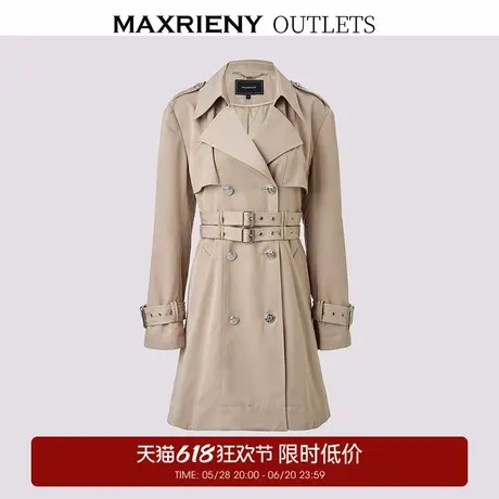 【奥莱】MAXRIENY冬风衣商品大图