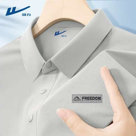 回力Polo衫男士夏季薄款凉感速干t恤2025新款翻领青少年短袖男D图片