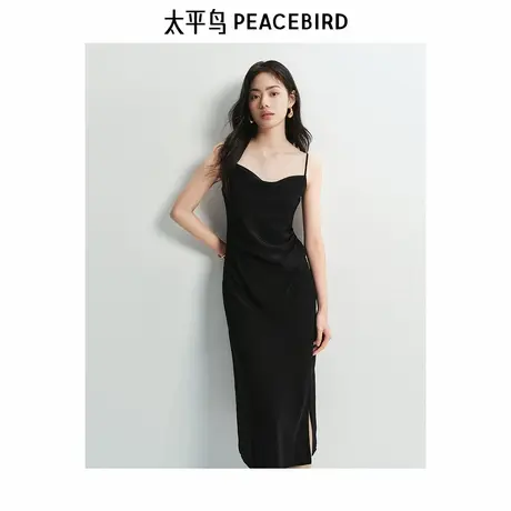 【来了就好】太平鸟吊带连衣裙图片