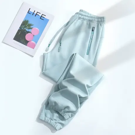 恋上17号春秋休闲裤子女2023年春季新款宽松束脚卫裤休闲运动裤夏图片