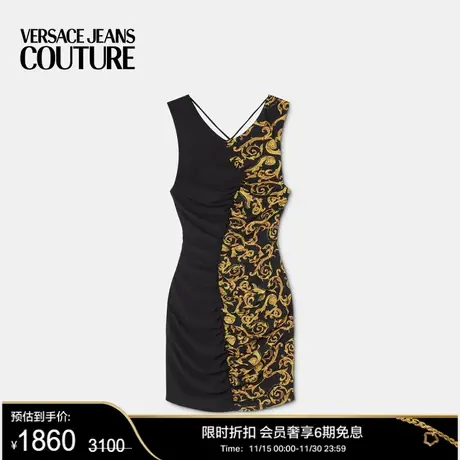 【甄选折扣】VERSACE JEANS COUTURE 女士迷你连衣裙商品大图