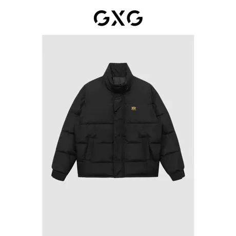 【新款】GXG男装 冬季时尚潮流保暖舒适短款羽绒服GHC1110128I商品大图