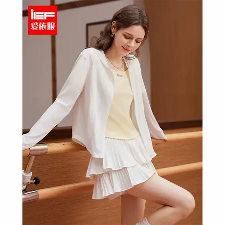 IEF/爱依服【DNA系列】2025夏季新款韩系风简约纯色薄款百搭外套图片