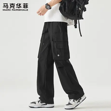 马克华菲美式潮牌工装裤男205新款冲锋伞兵裤夏季运动休闲长裤子X图片