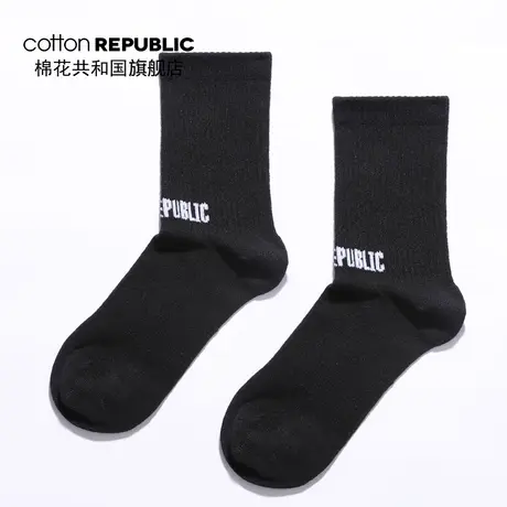 @Cotton Republic/棉花共和国女士中筒袜商品大图