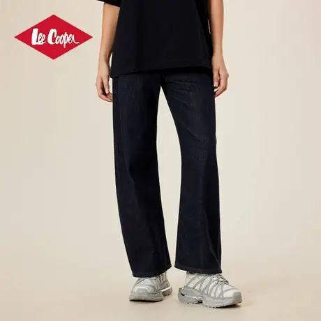 Lee Cooper牛仔裤男2025新款春季简单复古宽松休闲阔腿裤直筒裤图片