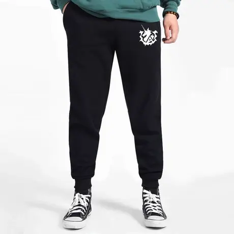 秀洛机动高达战士高达独角兽休闲裤卫裤运动裤宽松束脚加绒加厚春商品大图