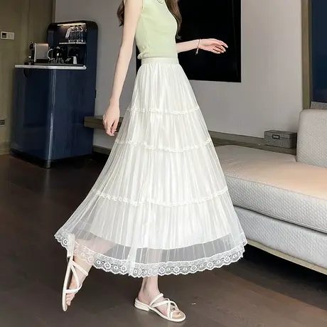 时尚气质百搭夏季半身裙女士2025年夏季新品温柔淑女显瘦裙子商品大图