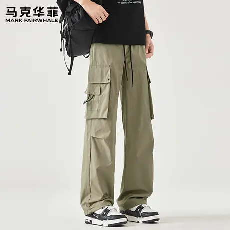 马克华菲户外伞兵工装裤男款夏季2025新款美式休闲裤冲锋裤子潮X商品大图