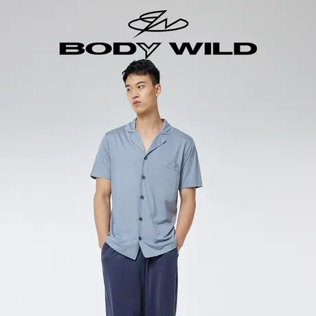 BODYWILD宝迪22SS舒爽竹家居 短袖上衣ZBN41YC1图片