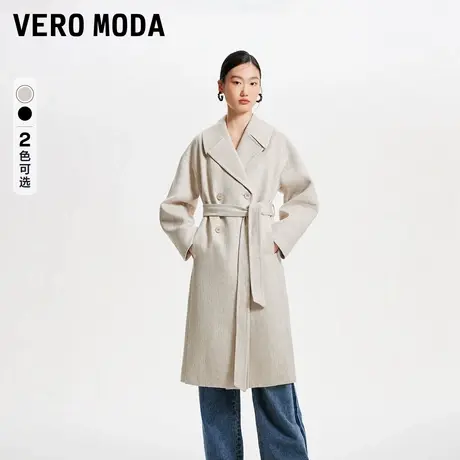 【格雷系】Vero Moda风衣外套春季优雅气质大翻领双排扣324109001商品大图
