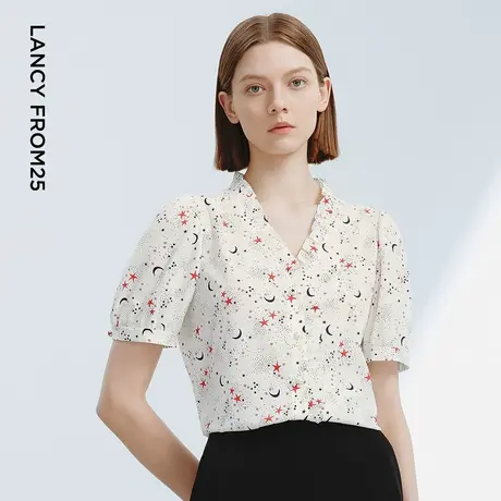 朗姿夏季新款衬衫商品大图