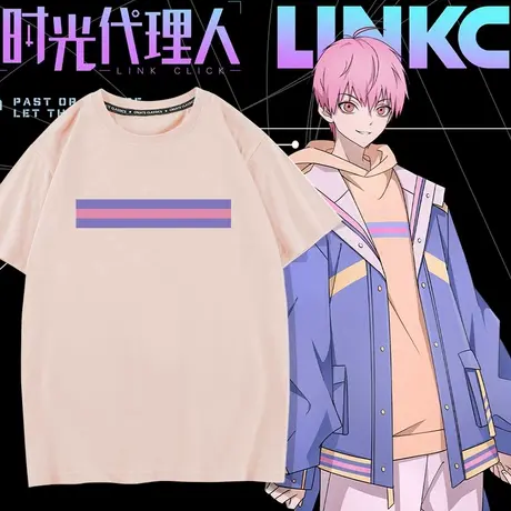 时光代理人周边李天辰cosplay同款纯棉短袖男女半袖T恤夏季上衣潮商品大图
