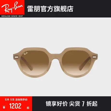 【�新品】🌉RayBan雷朋太阳镜不规则圆形复古偏光墨镜0RB4399F图片