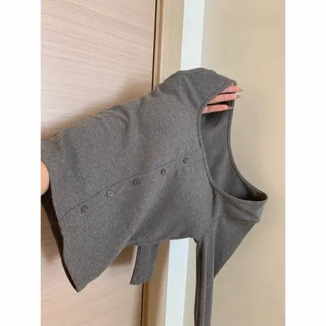 chic甜辣长袖T恤女秋冬2025新款修身韩版德绒打底衫短款内搭上衣图片