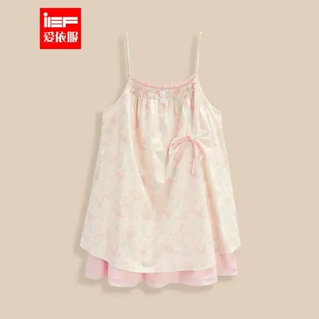 IEF/爱依服2025夏季新款法式甜美减龄少女风宽松百搭显瘦吊带裙商品大图