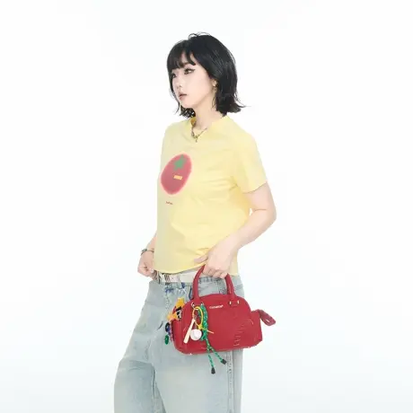 美式潮牌修身正肩短款印花短袖T恤女夏季辣妹风百搭显瘦半袖上衣图片