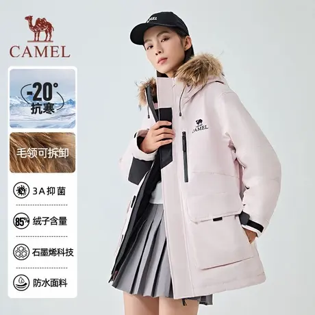 【非卖品】Camel骆驼户外派克羽绒服冬季男女同款防水外套图片