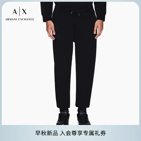 ARMANI EXCHANGE/阿玛尼2025早秋新款男士棉质宽松锥形束脚卫裤图片