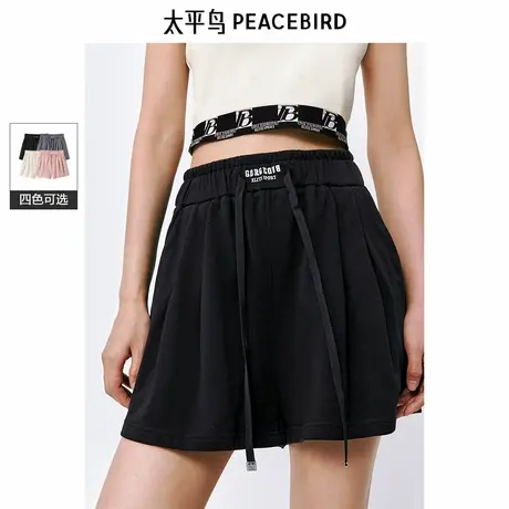 【来了就好】太平鸟针织运动短裤商品大图