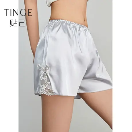 TINGE蕾丝安全裤防走光女夏外穿宽松保险短裤学生内搭打底裤薄款商品大图