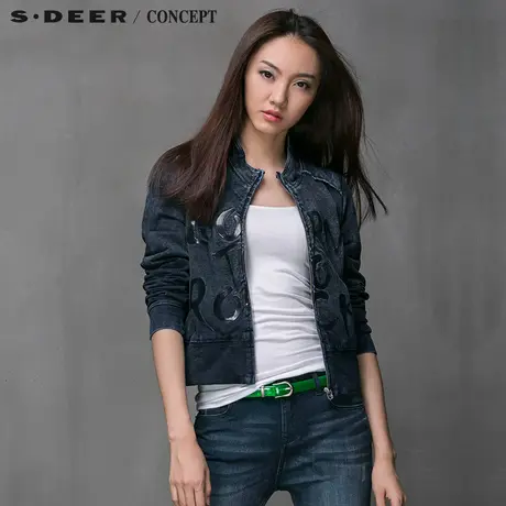 S·DEER＼CONCEPT【上新】圣迪奥字母印花贴片外套5182278图片