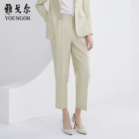 【商场同款】雅戈尔女士西裤春季新款商务休闲西裤长裤女S3056商品大图