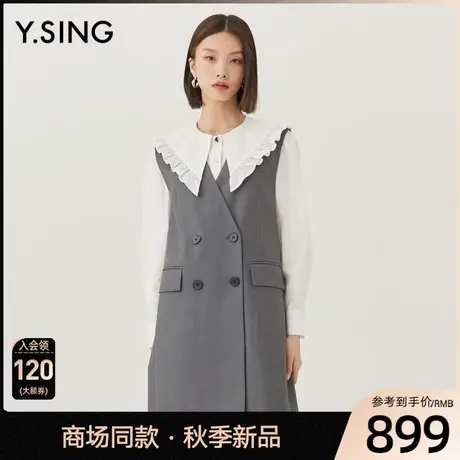 【商场同款】Y.SING衣香丽影2023秋季新款无袖连衣裙YLY22307207商品大图