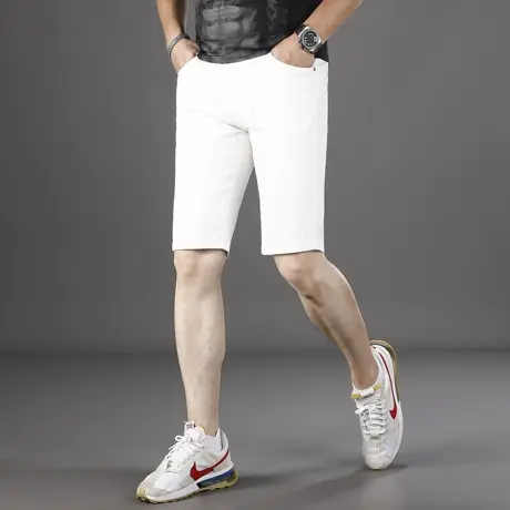 2025夏季新款男士牛仔短裤商品大图