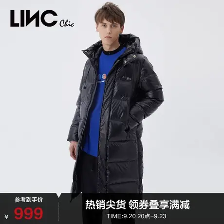 LINCCHIC金羽杰羽绒服男女同款加厚长款羽绒服女冬季N21808152商品大图