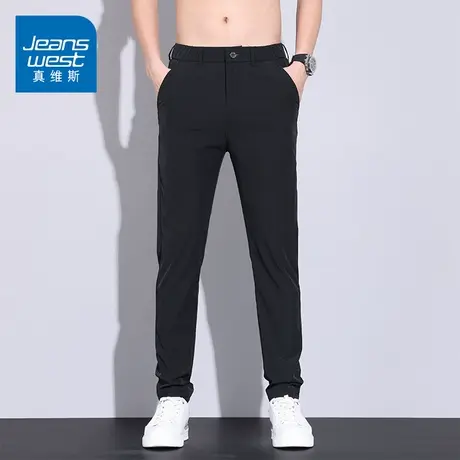 KZ真维斯商务休闲裤男士西装西裤正装裤子工作春秋季2025年新款潮商品大图