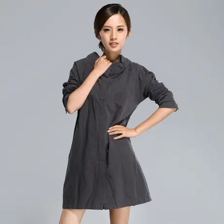 sdeer 圣迪奥 专柜正品 女式时尚插肩袖风衣 0381709图片