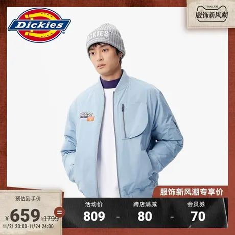 Dickies 羽绒服 工装 男女情侣秋冬保暖厚夹克宽松棉袄图片