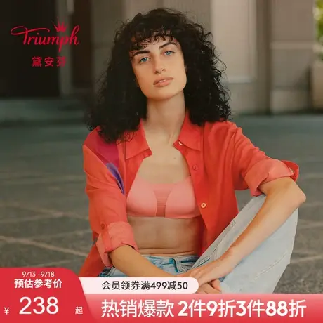 Triumph/黛安芬小核芯美背内衣女薄款无痕无钢圈抹胸女11-1926商品大图