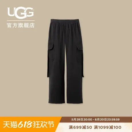 UGG春季新款女士时尚舒适宽松直筒工装裤中腰休闲裤长裤 1167389图片