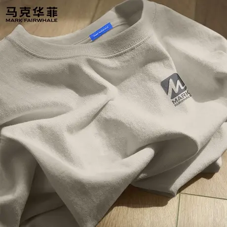 【重磅纯棉】马克华菲美式潮牌短袖男款2025新款夏日流行t恤男装X图片